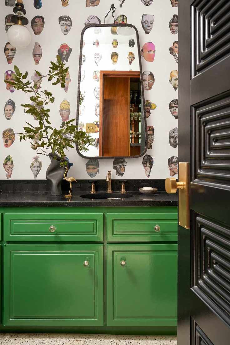 Vintage bathroom cabinet