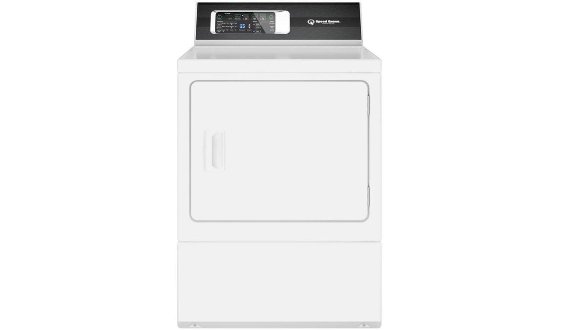 White Speed Queen dryer