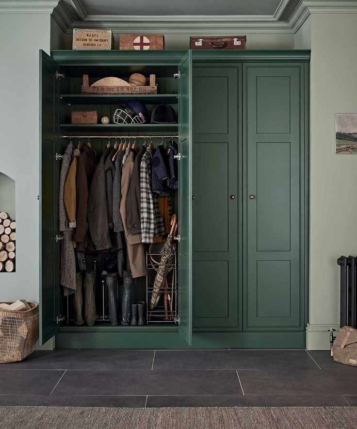 mudroom with storage