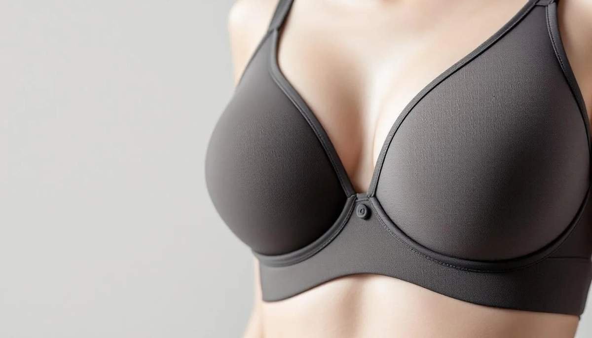A t shirt bra designed for larger busts, providing extra support.