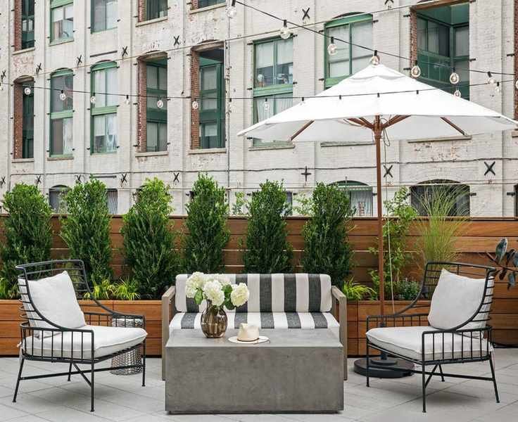 garden on a roof