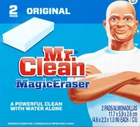 Mr. Clean Erase and Renew Magic Eraser, Original | $5.98 for two, at Amazon Mr. Clean Erase and Renew Magic Eraser, Original | $5.98 for two, at Amazon