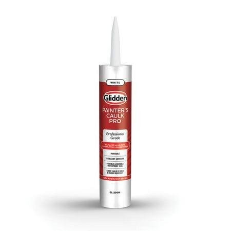Glidden Painter's Caulk Pro 10 Fl Oz Multi-Purpose Acrylic Caulk, White